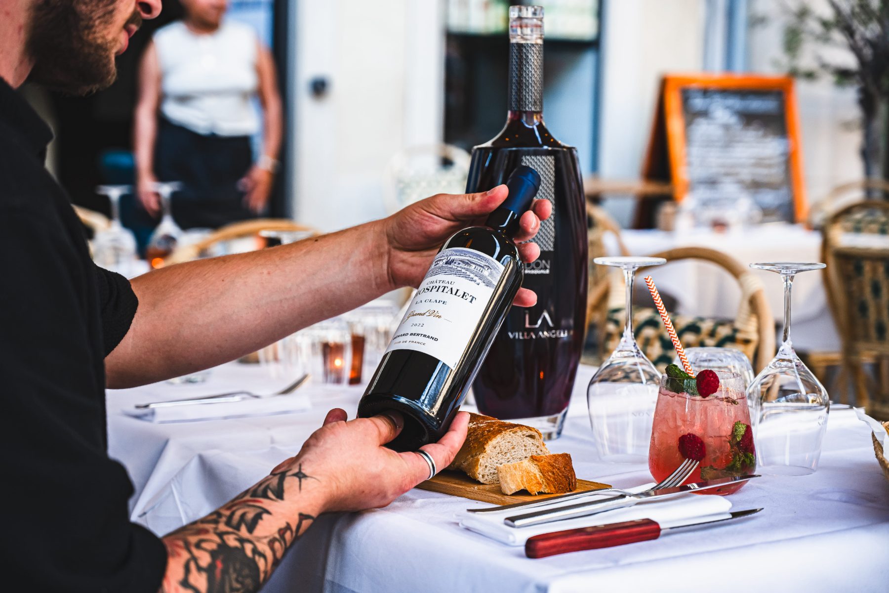 Service du vin